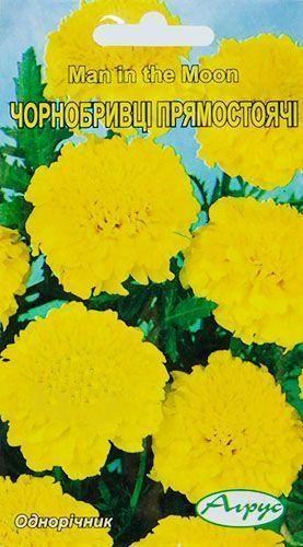 Бархатцы "Прямостоячие" ТМ "Агрус" 1г - фото 2