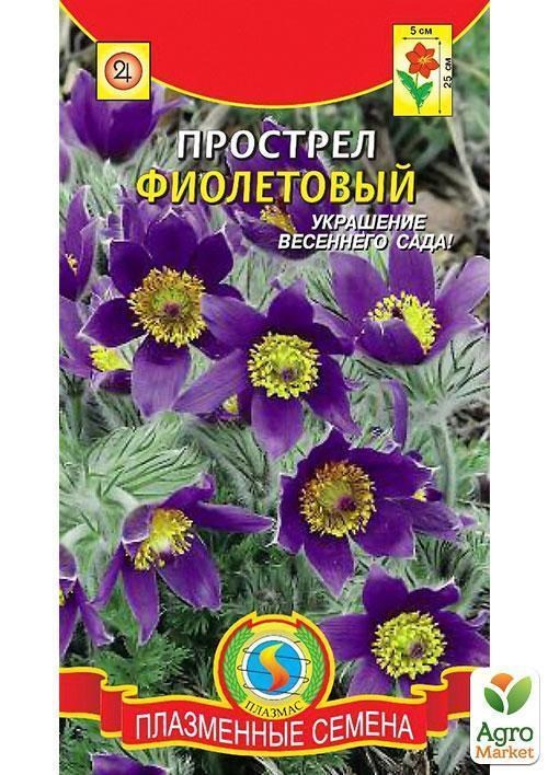 Простріл Фіолетовий ТМ "Плазмові насіння" 10шт