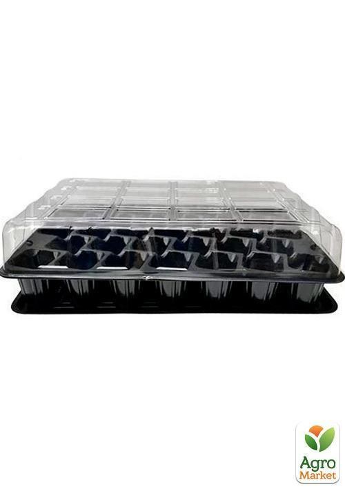 Мини-парник 430х280мм 33 ячейки кассета+поддон+крышка