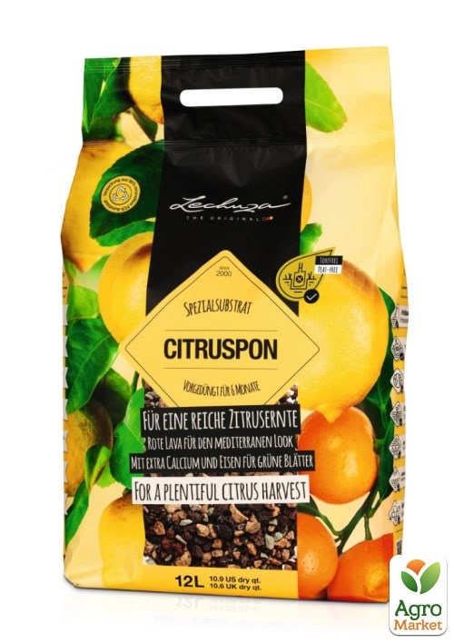 Субстрат Lechuza CITRUSPON 12 л (19540)