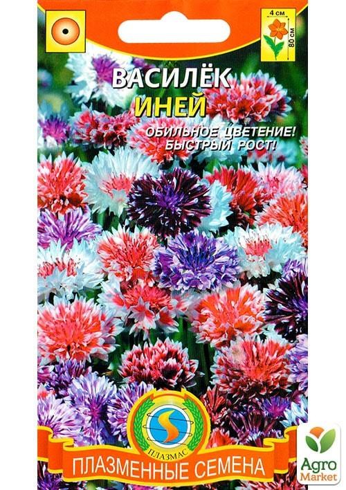Василек махровый "Иней" ТМ "Плазменные семена" 0,5г NEW