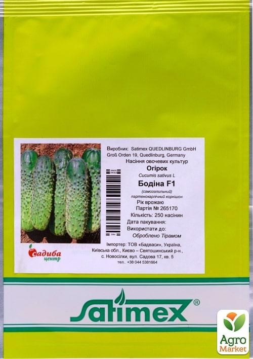 Огурец "Бодина F1" ТМ "Satimex" 250шт