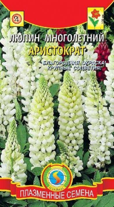 Люпин многолетний "Аристократ" ТМ "Плазменные семена" 0,45г