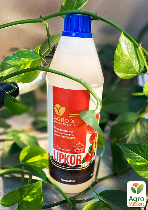 Липкий укорінювач нового покоління LIPKOR "Антистрес" (Ліпкор) ТМ "AGRO-X" 1л