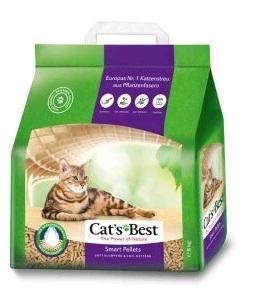 Cat`s Best Smart Pellets Древесный комкующийся наполнитель для кошачьего туалета 2.5 кг (2021350)