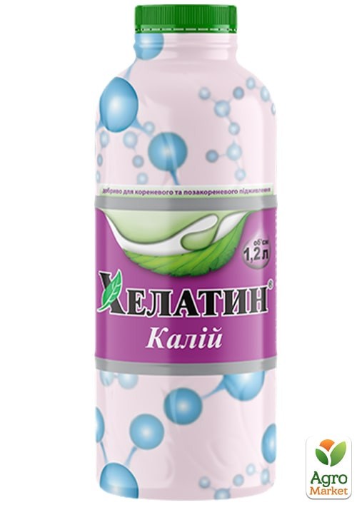 Мінеральне добриво "Хелатін Калій ТМ "Кіссон" 1,2л