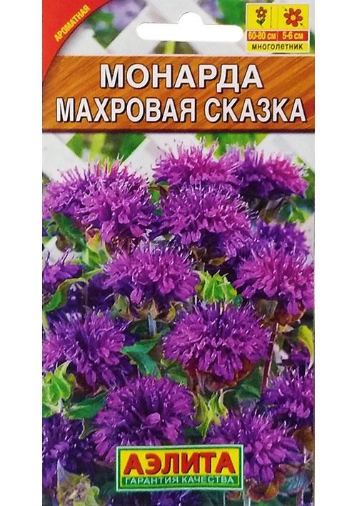 Монарда "Махровая сказка" ТМ "Аэлита" 0.04г NEW