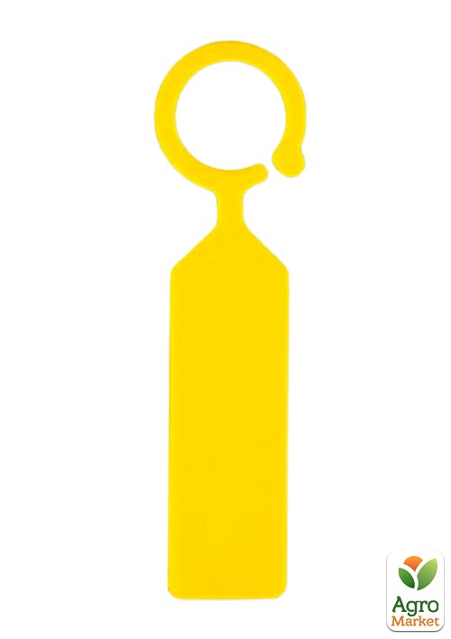 Бирка для маркировки растений желтая ( 25шт.)