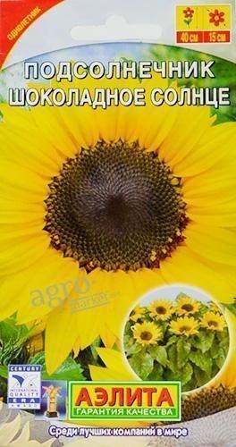 Подсолнечник "Шоколадное солнце" ТМ "АЭЛИТА" 5шт