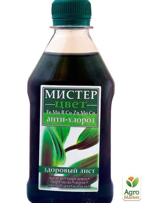 Мінеральне Добриво "Анти-хлороз" ТМ "Містер колір" 300мл