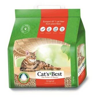 Cat`s Best Original Древесный комкующийся наполнитель для кошачьего туалета 4.3 кг (2409220)