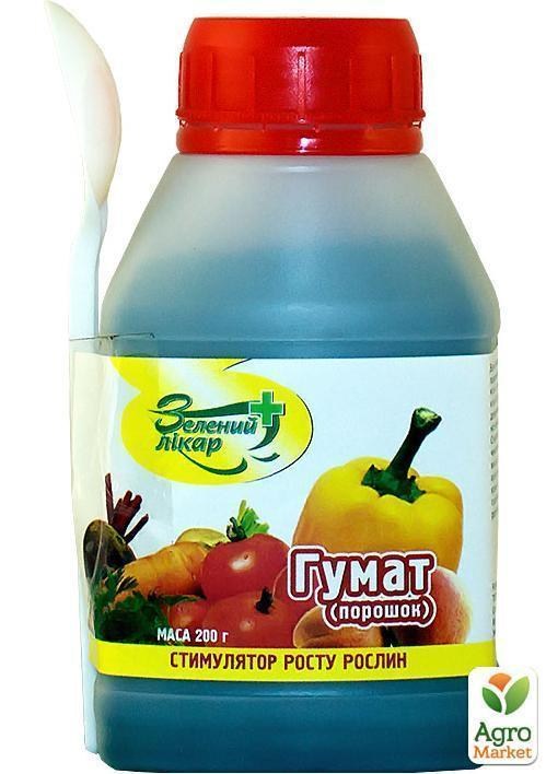 Стимулятор роста "Гумат" ТМ "Зеленый доктор" 200г