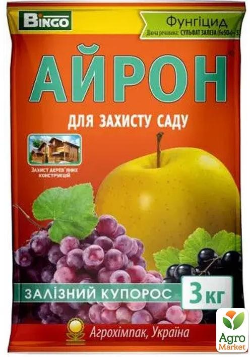 Фунгицид "Железный купорос" АЙРОН ТМ "Агрохимпак" 3кг