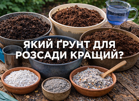 Який ґрунт для розсади кращий: куплений або домашній?