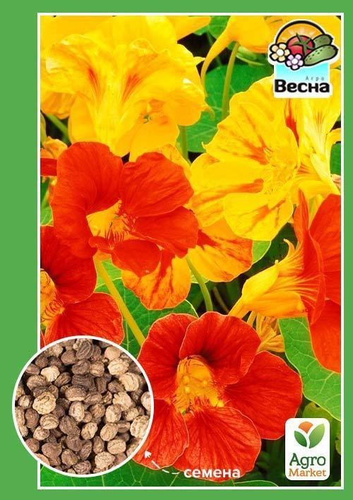 Настурция низкорослая ТМ "Весна" 0.5г