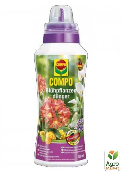 Рідке добриво для квітучих рослин COMPO 0,5л (4529)