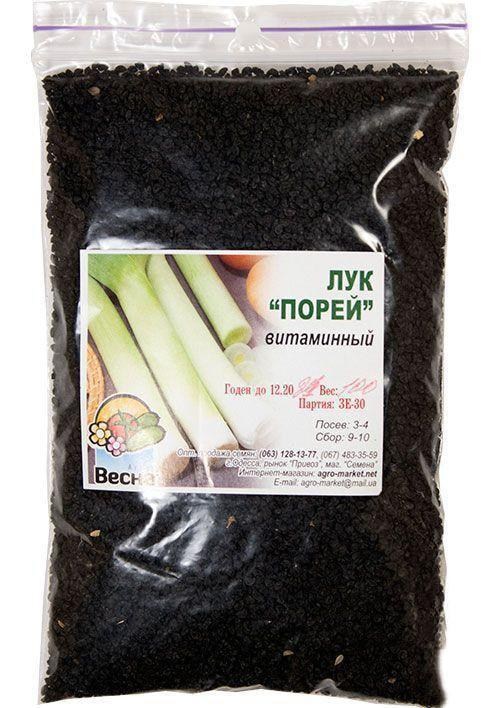 Лук "Порей" ТМ "Весна" 100г - фото 2