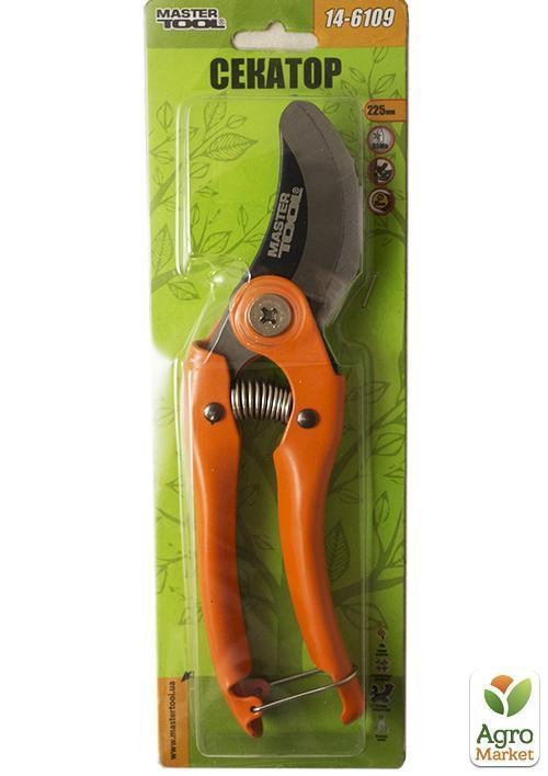 Секатор садовый 225мм ТМ "MASTERTOOL" 14-6109