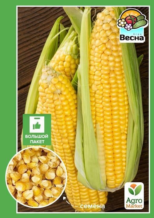 Кукурудза "Ароматна" (Великий пакет) ТМ "Весна" 15г
