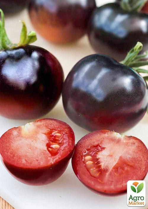 Томат-чері чорно-червоний "Смурфс" ТМ "Vesna Exclusive" 5шт