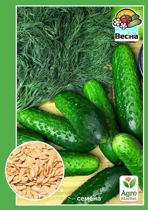 Огурец "Малосольный F1" (Новый пакет) ТМ "Весна" 0.25г