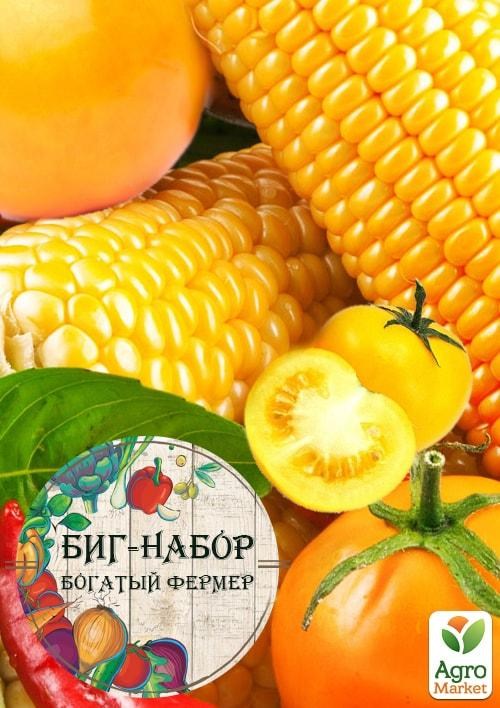 Біг-набір овочів "Жовта грядка" "Багатий фермер" (в коробці) ТМ "Весна" 60уп