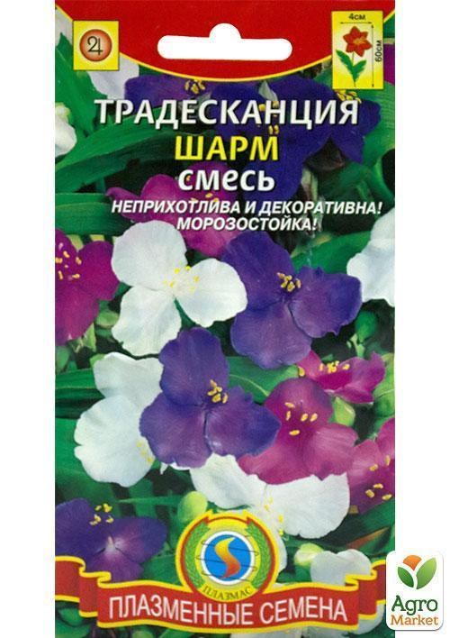 Традесканція "Шарм" суміш ТМ "Плазмові насіння" 5шт