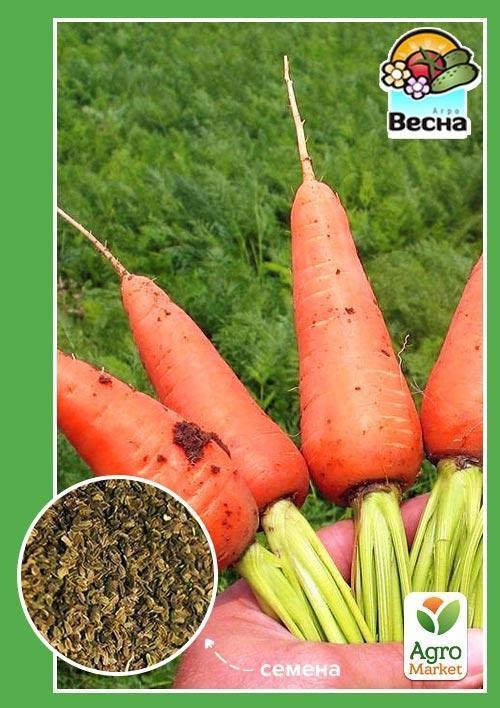 Морква "Карамелька" (Новий пакет) ТМ "Весна" 2г