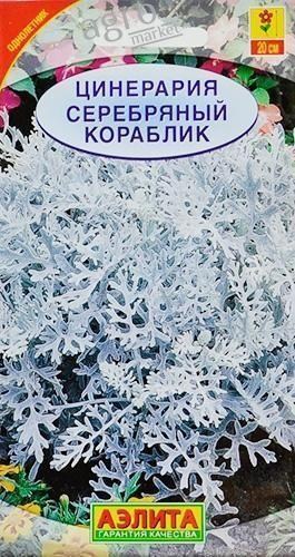 Цинерарія "Срібний кораблик" ТМ "АЕЛІТА" 0.1г