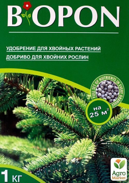 Мінеральне Добриво для хвойних рослин ТМ "BIOPON" 1кг