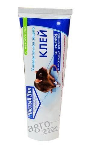 Клей для упіймання гризунів ТМ "Чистий Дім" 60г