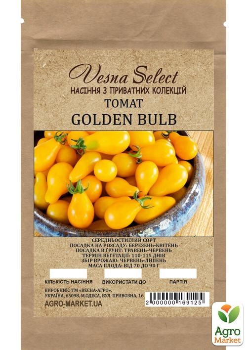 Томат "Golden Bulb" ТМ "Vesna Select" 0.2г - фото 2