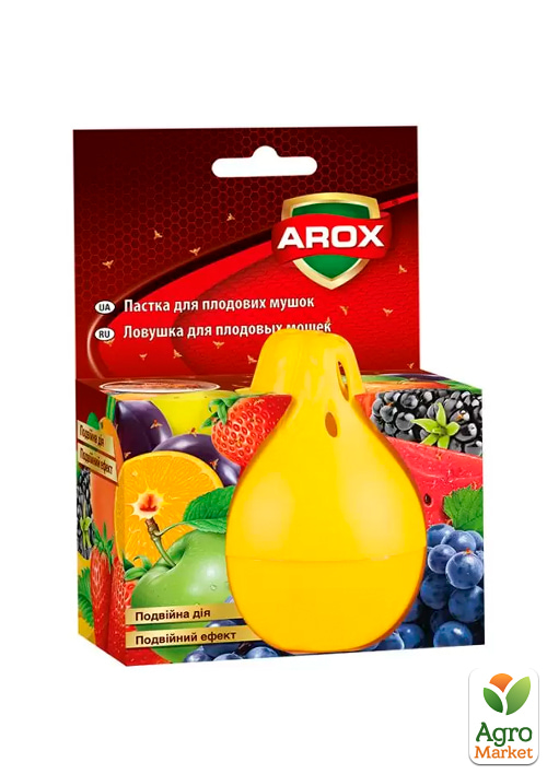 Ловушка для плодовых мушек в виде груши "Arox" 40мл