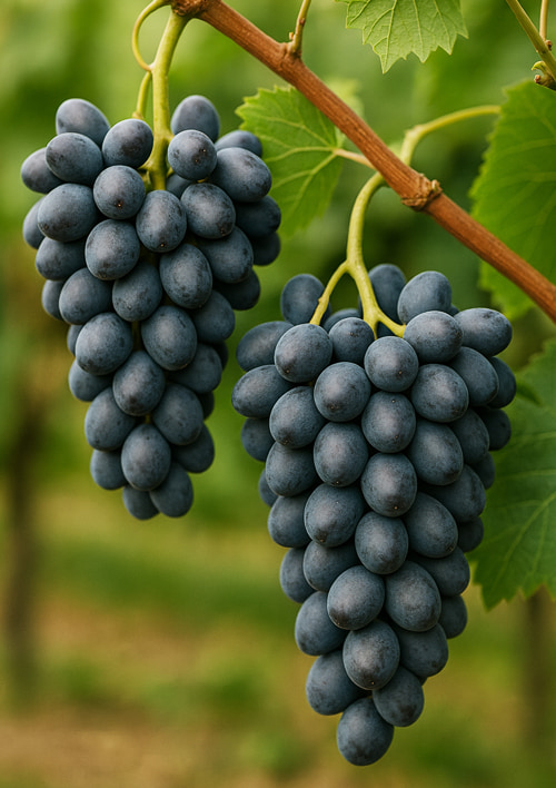 Виноград "Декабрьский" (средний срок созревания, долго хранится)