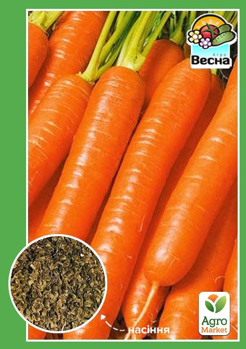 Морква "Вітамінна-6" ТМ "Весна" 2г