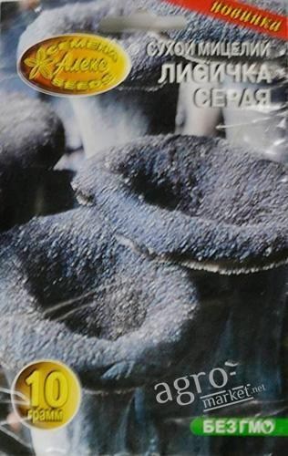Сухий міцелій "Лисичка сіра" ТМ "Алекс SEEDS" 10г