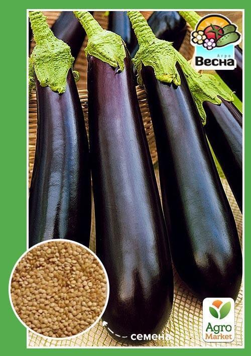 Баклажан "Фиолетовый длинный" ТМ "Весна" 0.2г