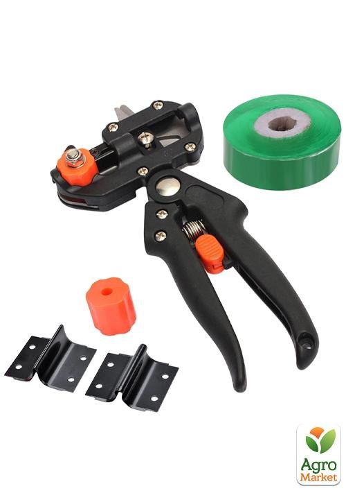 Секатор для щеплення Professional Grafting Tool з щеплювальною стрічкою
