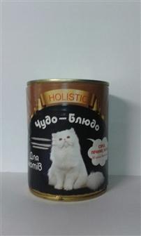 Корм консервований Чудо-блюдо консерви для котів Серце, печінка, курка 360 г (4909240)2