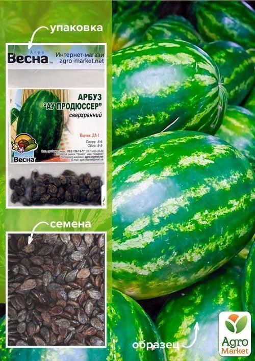 Кавун "Ау Продюсер" (Зипер) ТМ "Весна" 4г