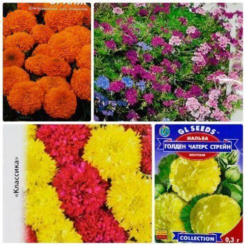 Комплект семян цветов "Весений букет" 5уп