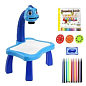 Стол для рисования детей синий со светодиодной подсветкой SKL11-291157 купить