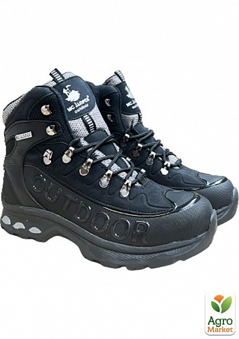 Женские ботинки спорт MS Jamper DSO2115 38 24,5см Черные - фото 2