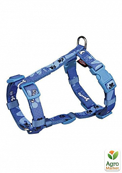 Шлейка для собак Woof (50-75см/25мм, нейлон/синій) "TRIXIE" TX-152262
