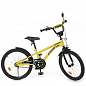 Велосипед детский PROF1 20д. Shark, SKD75,фонарь,звонок,зеркало,подножка,желто-черный (Y20214-1)