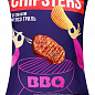 Чіпси хвилясті М'ясо гриль ТМ "CHIPSTER`S" 120г упаковка 16 шт цена