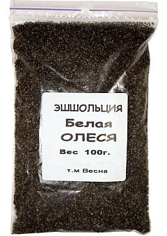 Эшшольция белая "Олеся" ТМ "Весна" 100г17