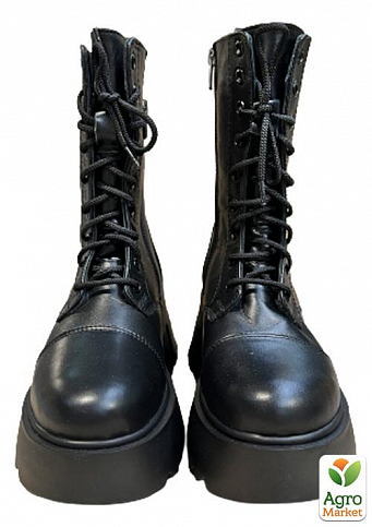 Жіночі зимові черевики Amir DSOК-04-562 37 23,5см Чорні - фото 5