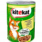 Корм для кішок Natural Vitality (з куркою у соусі) ТМ "Kitekat" 400г