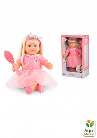 Кукла Адель, открывающая глаза, с ароматом ванили, со щеткой для волос, высота 36 см, 3+ Corolle